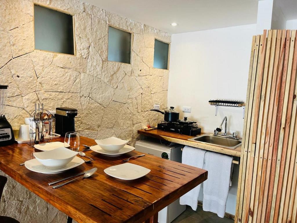 Retiro Maya Suites Tulum Pueblo Buitenkant foto